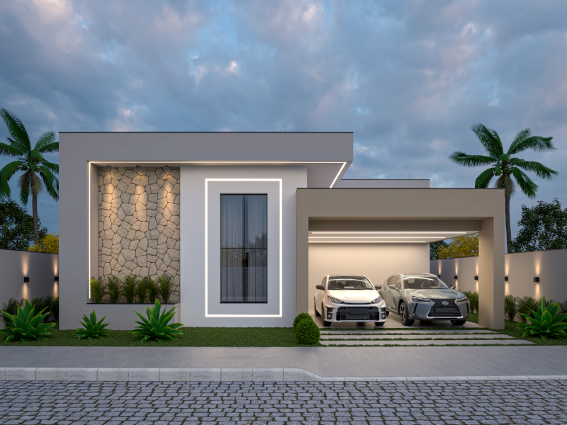 casa em condomínio fechado santa cruz rio grande do norte